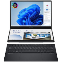 Asus ZenBook Duo OLED (2024) | Core Ultra 9 185H | Arc graphics | 32 GB LPDDR5x | 2 TB SSDPC Gamer score: 75%